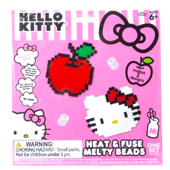 HELLO KITTY & FRIENDS Heat and Fuse Melty Beads and Crafts (Set of 2) - Picture 8 of 9